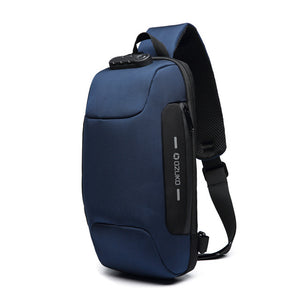 Anti-theft Shoulder Messenger Bags With 3-Digit Lock