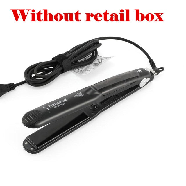 Professional Ceramic Vapor Steam Hair Straightener