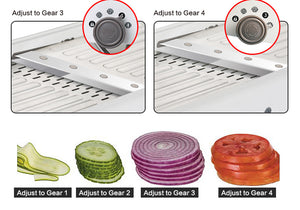 Multi-function vegetable slicer