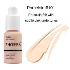 PHOERA Facial Moisturizer Liquid Foundation