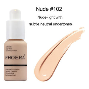 PHOERA Facial Moisturizer Liquid Foundation