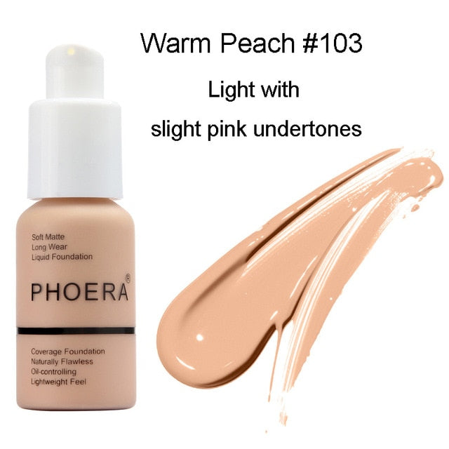 PHOERA Facial Moisturizer Liquid Foundation