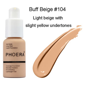 PHOERA Facial Moisturizer Liquid Foundation