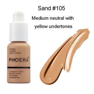 PHOERA Facial Moisturizer Liquid Foundation