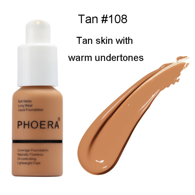 PHOERA Facial Moisturizer Liquid Foundation