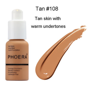 PHOERA Facial Moisturizer Liquid Foundation