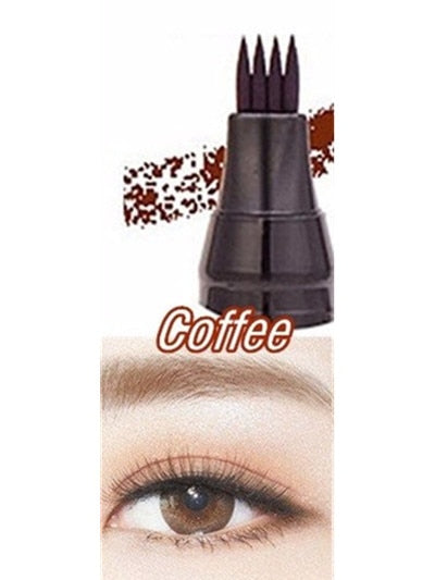 Hot 4 Color Eye brow Tattoo Tint Pen