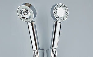 Double-sided Dual Function Shower Head Water Saving Round