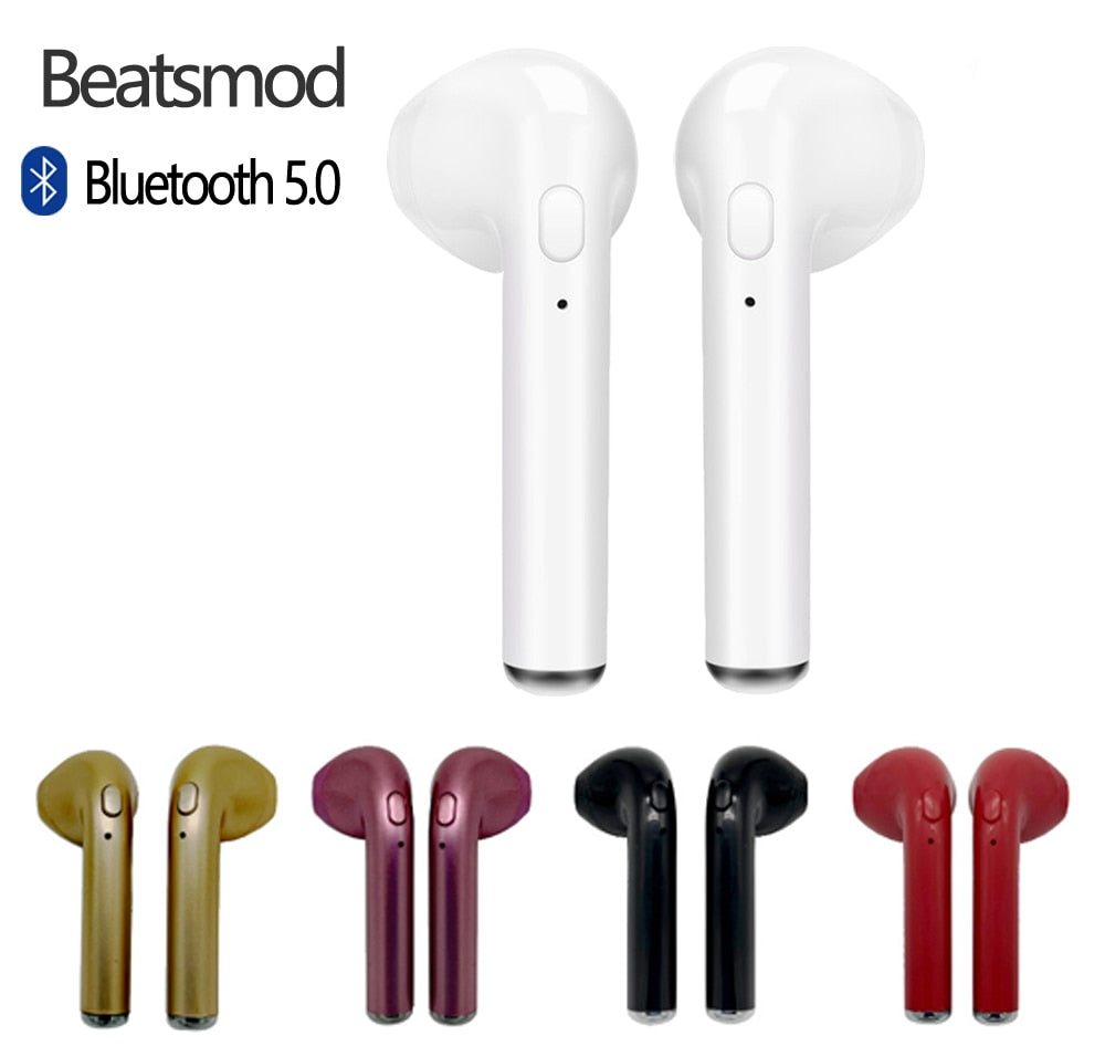 Wireless Earpiece Bluetooth Earphones For iPhone Xiaomi Samsung Huawei LG