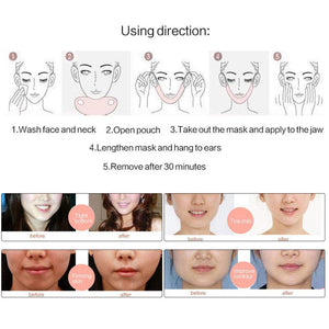 Miracle V Shape Lifting Facial Neck Masks