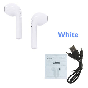 Wireless Earpiece Bluetooth Earphones For iPhone Xiaomi Samsung Huawei LG