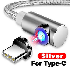 Fast Magnetic Cable Micro USB Charger Charging For iPhone, Samsung,  Android