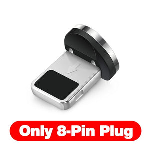 Fast Magnetic Cable Micro USB Charger Charging For iPhone, Samsung,  Android