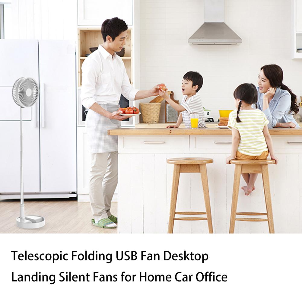 2019 New Creative Fan Retractable Folding USB Charging For Home