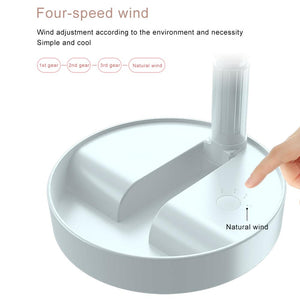 2019 New Creative Fan Retractable Folding USB Charging For Home